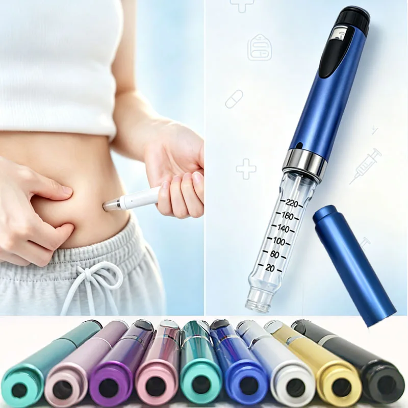 Skincare anti wrinkle magic pen, 3ml sterile ink cartridge, portable beauty injection pen, compatible with Eli Lilly insulin pen