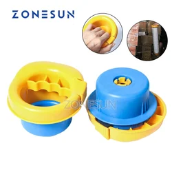 ZONESUN Piccola Mano Stretch Film IN PVC Trasparente Wrap Dispenser Con Funzione di Freno Avvolgere Gli Alimenti Pallet Pellicola Strumento Per La Fabbrica di Imballaggio