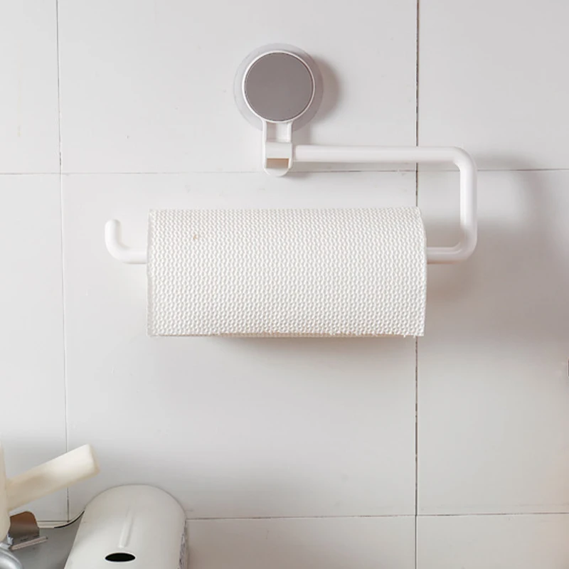 

Paper Towel Holders Wall Hanging Toilet Paper Holders Bathroom Washcloth Rack Kitchen Items Stand Home Storage Rack Organization