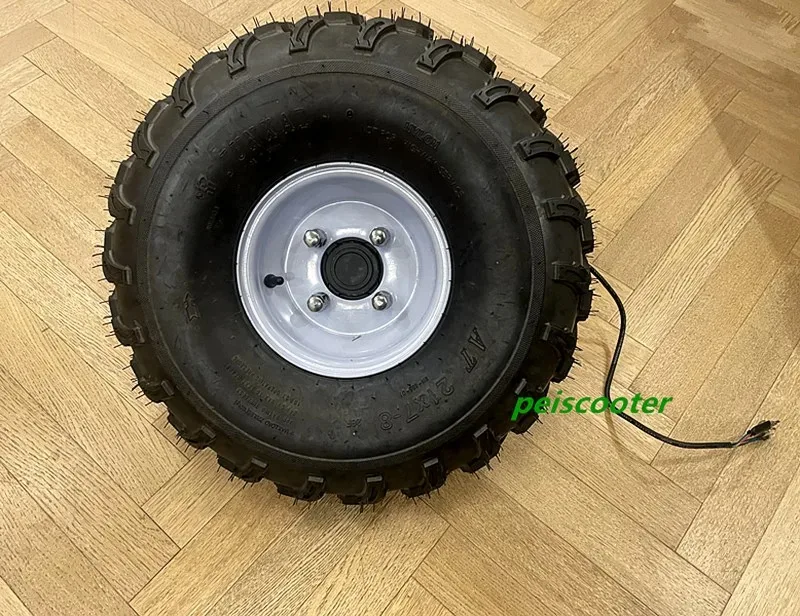 21 inch 21x7.0-8 Tyre Single axle 200Nm High-Torque Brushless Gear Low-Speed Scooter Robot out-cell Hub Motor phub-21xxx