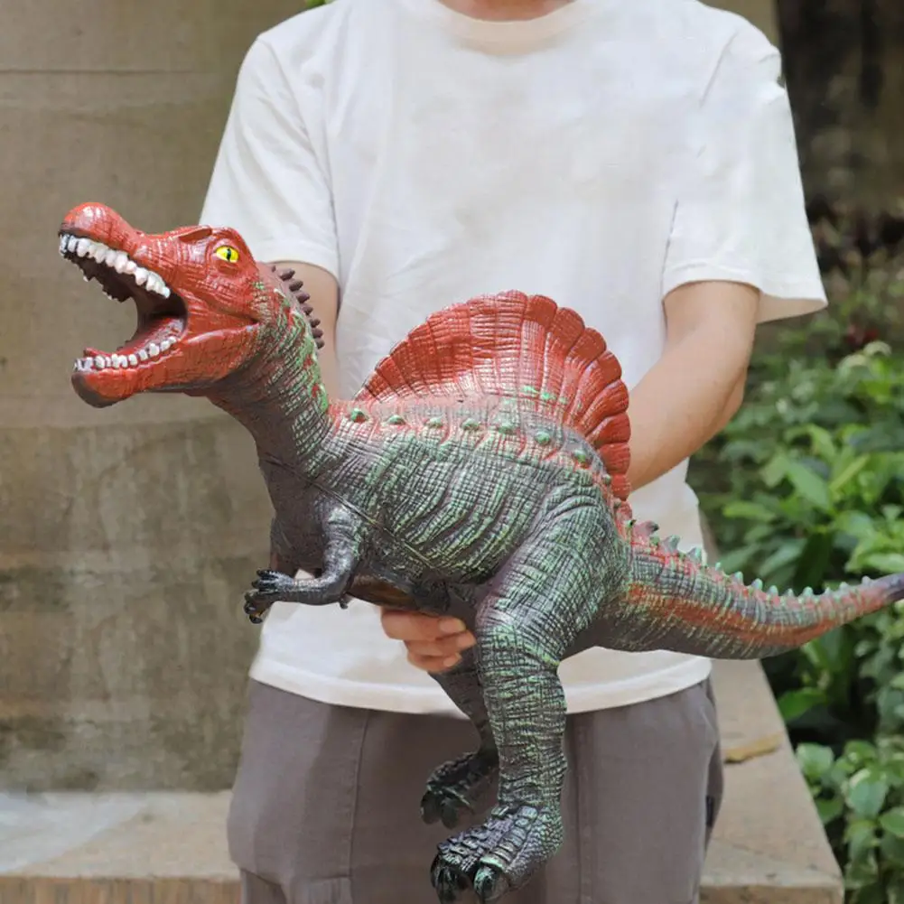 32-38CM Large Soft Dinosaur Toys Jurassic World Simulation Sound Tyrannosaurus Rex Action Figures Dinosaur Model Kids Boys Gift