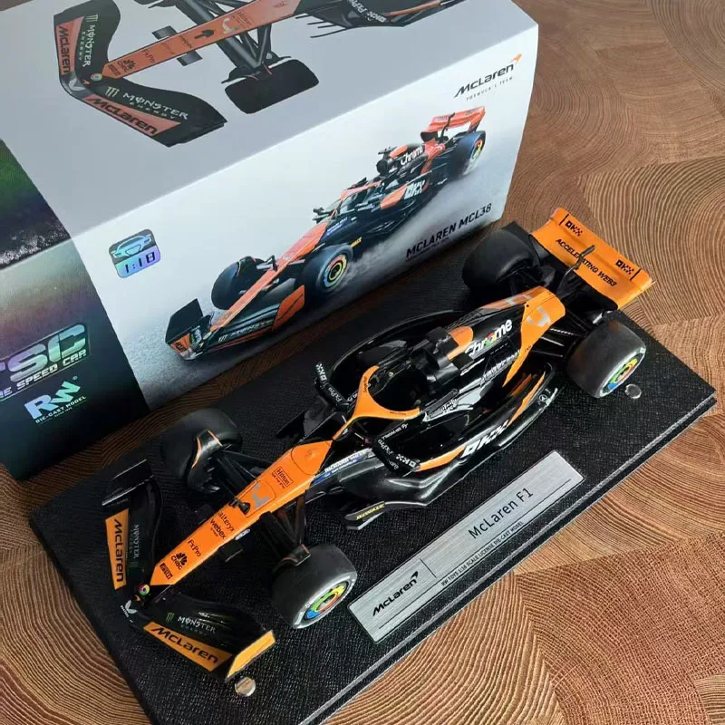 فانس 1:18 مقياس كامل F1 ماكلارين لعبة سباق يموت الصب سبيكة ثابت نموذج سيارة صيغة جمع نموذج سيارة لعبة الصبي #2