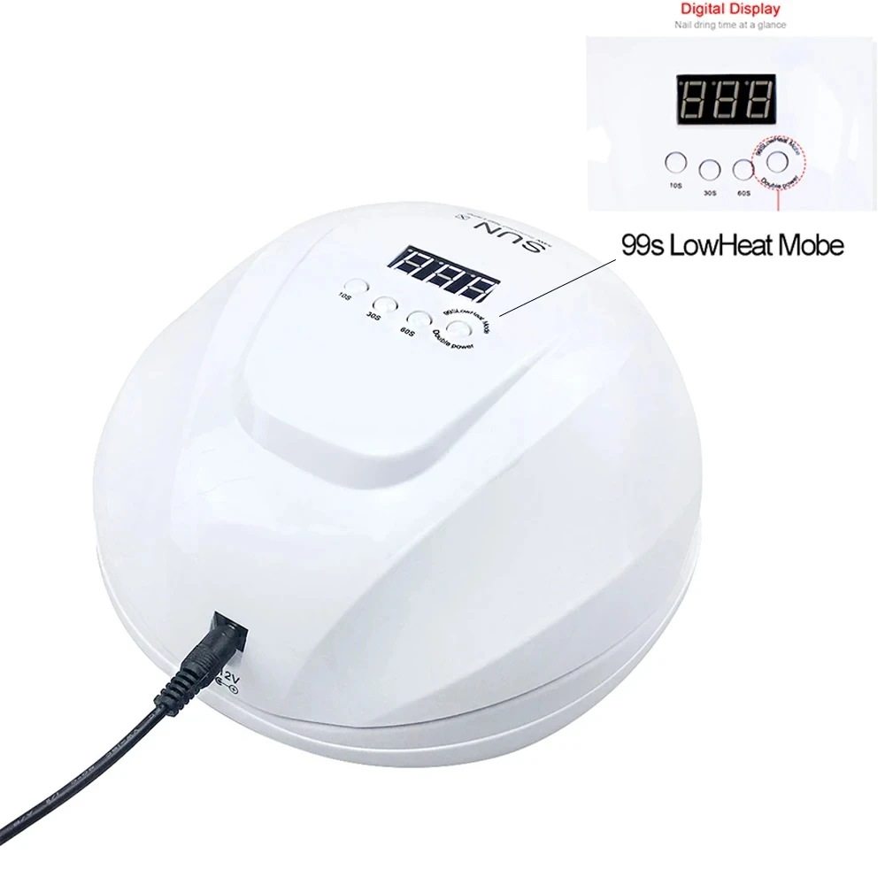 LULAA SunX 54W UV LED Nail Lamp Infrared Sensor 36 Leds Nail Lamp  for Curing Gel Polish Manicure Tool Salon Equipment