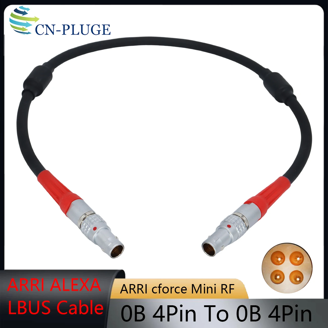 

ARRI WCU-4 Мотор Follow Focus LBUS 0B 4-контактный на 4-контактный ARRI LBUS FIZ MDR Беспроводной фокусный провод LBUS Кабель