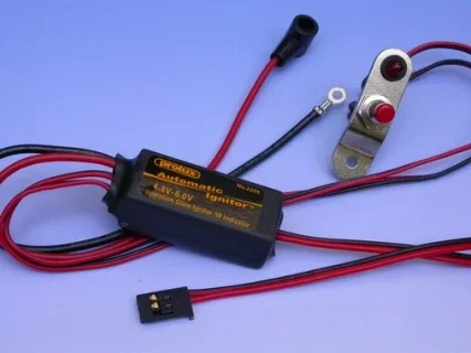 Prolux DC 4.8V ~ 6.0V Automatic Glow Button Ignitor With Indicator For RC Heli Plane Model