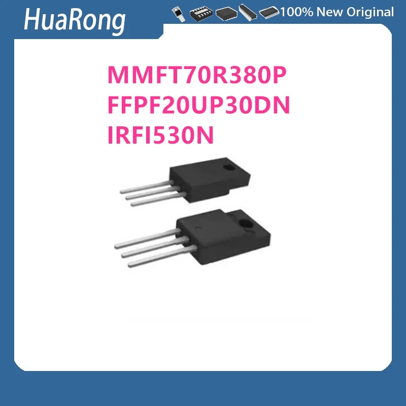 20Pcs/Lot  T70R380P MMFT70R380P F20UP30DN  FFPF20UP30DN IRFI530N IRFI530 TO-220F