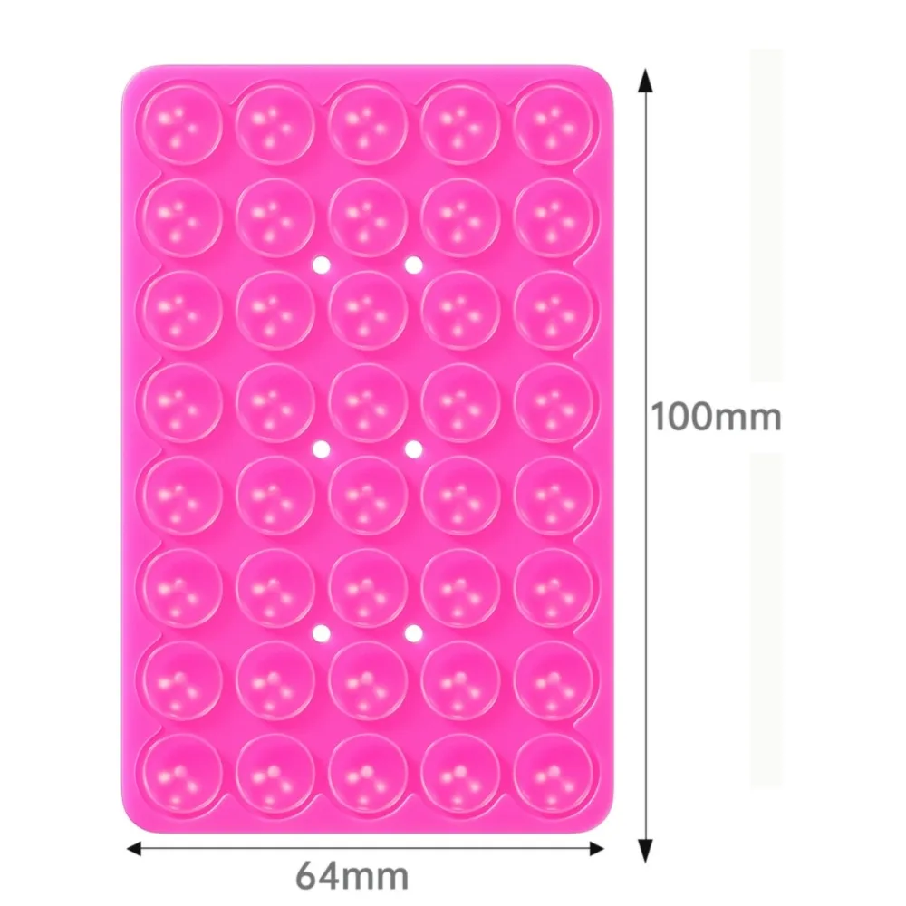 

Washable Suction Cup Bracket Silicone Sucker Double Side Rubber Sucker Pad Strong Adsorption Phone Accessories Sucker Support