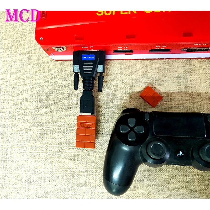 SNK Converter USB Port to SNK 15P DB15 Gamepad Connector for CBOX/SuperGun and PS3 PS4 XBOX360 XBOXONE 8BITDO Gamepad