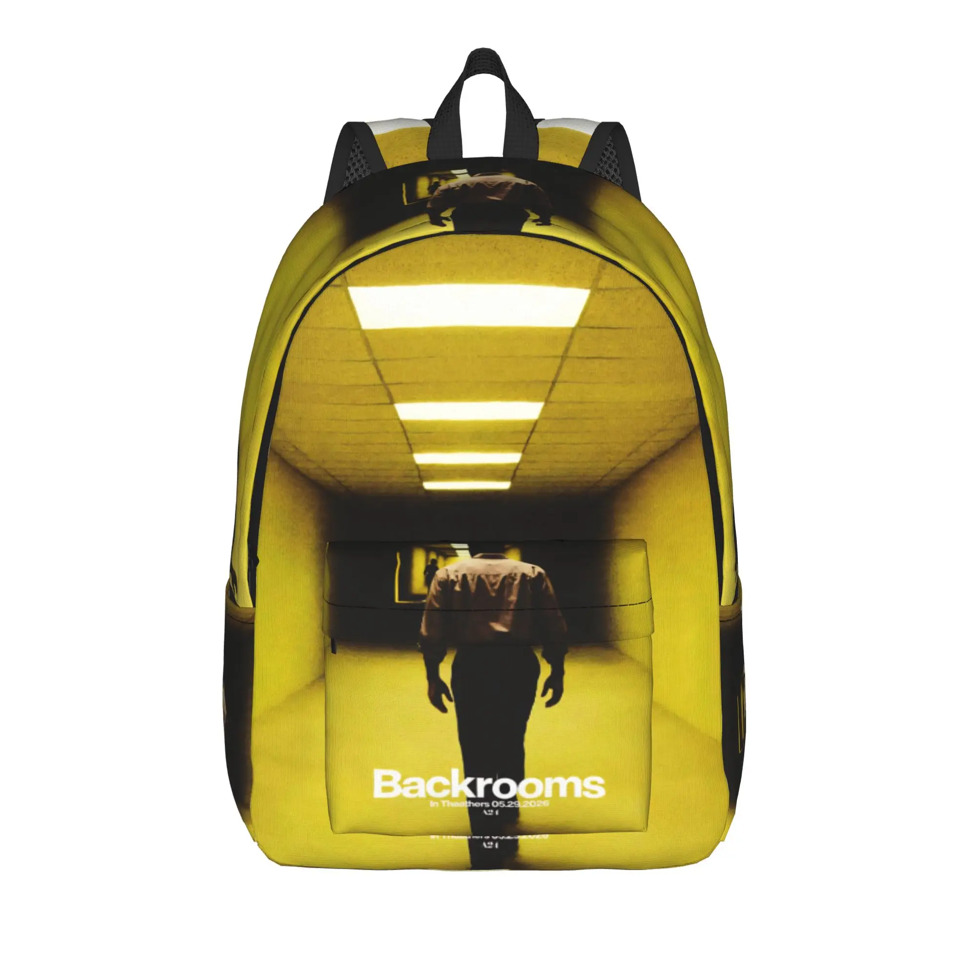 Backrooms Horror Movie 2026 Backpack for Men Women Casual High School Daypack  Laptop Computer Shoulder Bag Outdoor