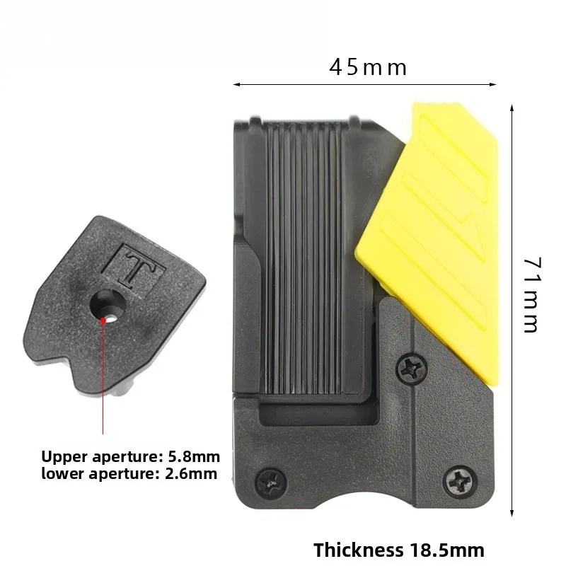 1Pc Tool Belt Hook Quick Hang Clip Tape Measure Hammer Waist Buckle Portable Electric Tool Accessory Storage Holder