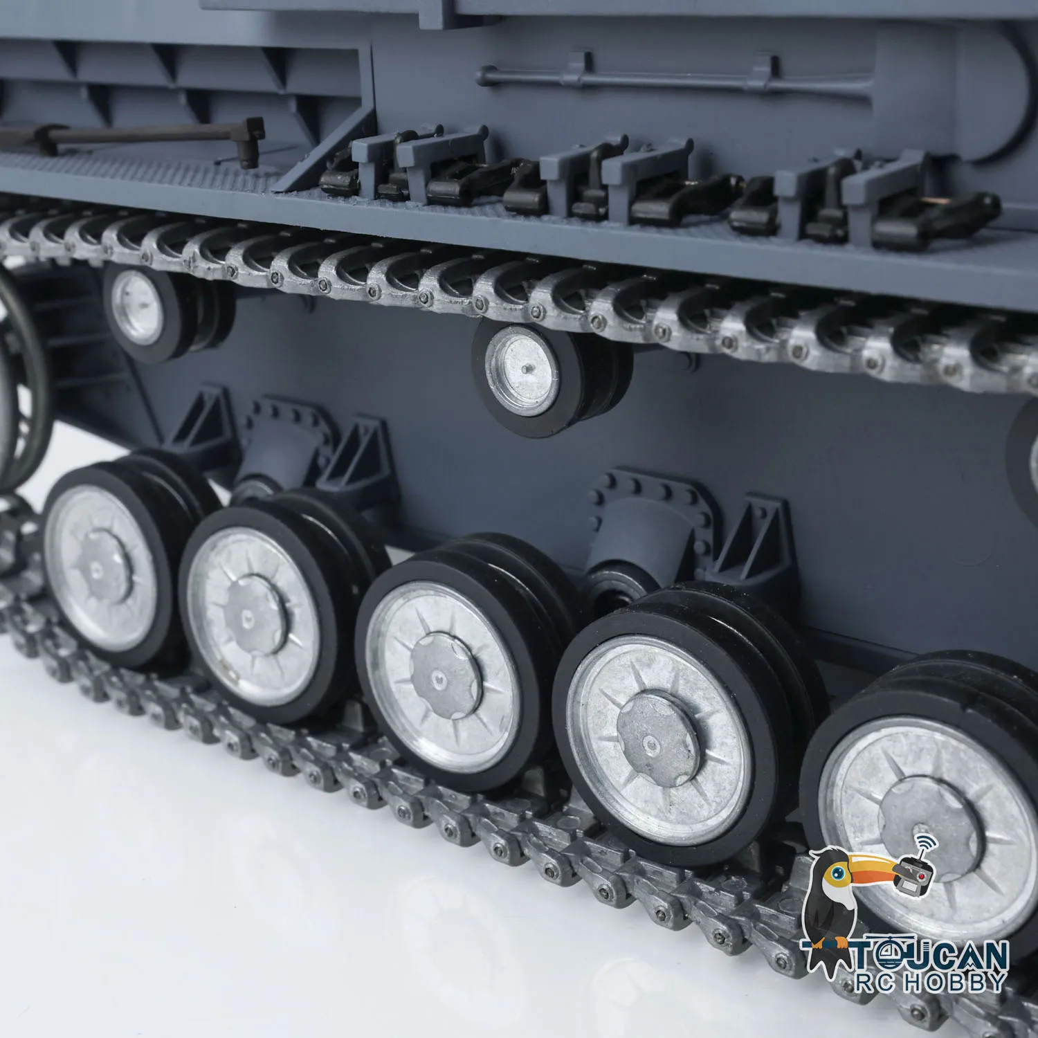 Henglong 1/16 7,0 tanque personalizado Panzer IV F2 RTR RC 3859 ruedas de pistas de Metal modelo listo para correr de alto rendimiento