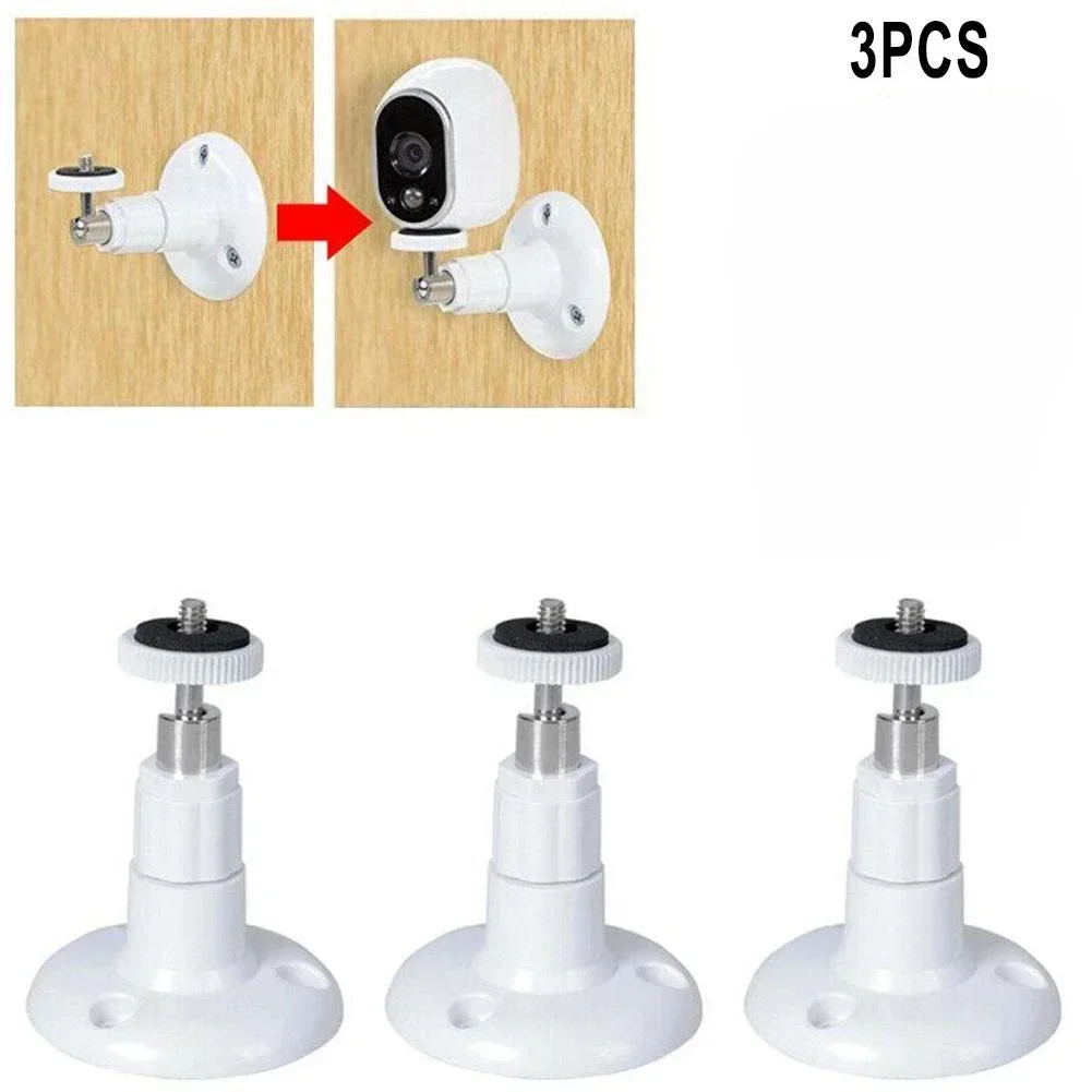 3 Pcs Wall Mount Bracket For Ring Indoor Cam & Stick Up° Adjustable Bracket Camera Outdoor High Quality Bracket Home