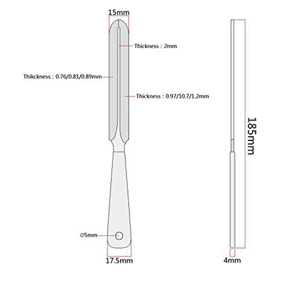 

3pcs Guitar Nut File Tool Set Tapered V-Shaped For Ukulele Bass Fret Wire Luthier Saddle Filing Repair Instrument Accessory