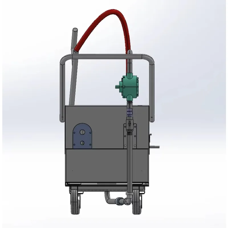 

Stainless Steel Waste Cooking Oil Filter Machine Manual Electric Integrated Machine