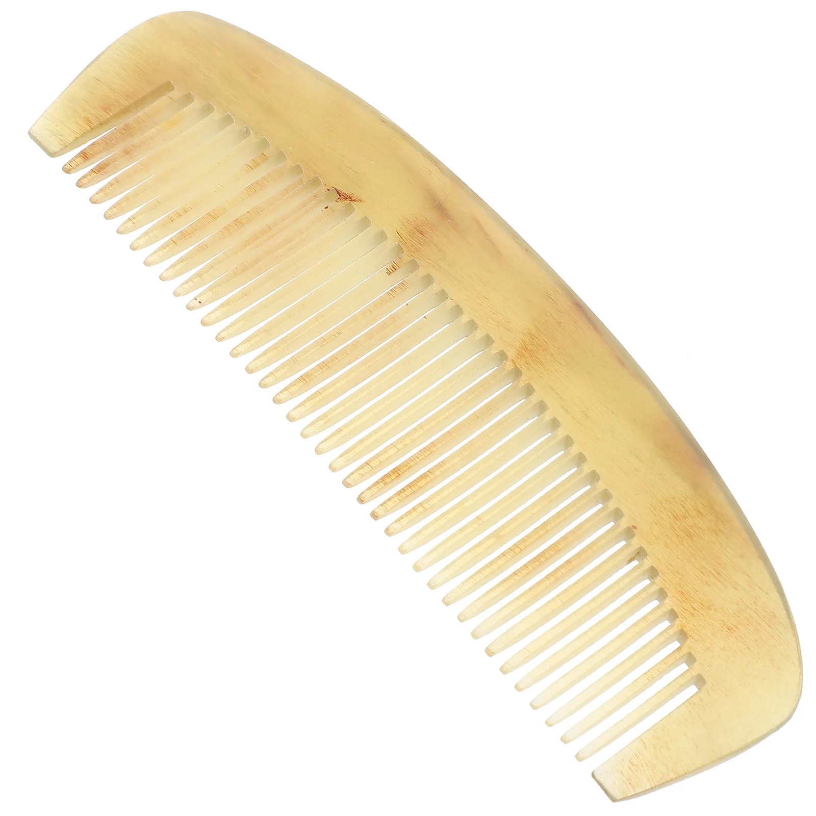 

Detangling Comb Hair Brush Manual Anti-static for Women Horn Premium Quality Portable