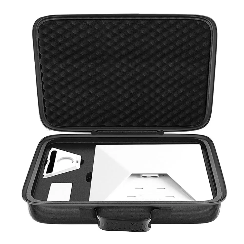 Imagem -04 - Transporte Duro para Starlink Mini Prato Kit Case Viagem à Prova Impermeável Água Armazenamento Portátil para rv Viagem Uso ao ar Livre Abs 1pc Case de