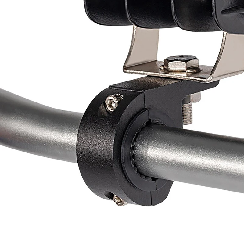 Universal Car Motorcycle Headlight Clamps Brackets Tube Clamp Kit Motorcycle Led Work Bar Lamp Mount Fog Lamp Clamp Mount - Image 3