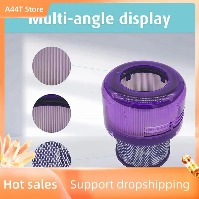 A44T 4Pcs HEPA Filters For Dyson V11 Outsize, V11 Outsize Origin, Outsize, Outsize Absolute+ Vacuum Cleaner, Parts 970422-01