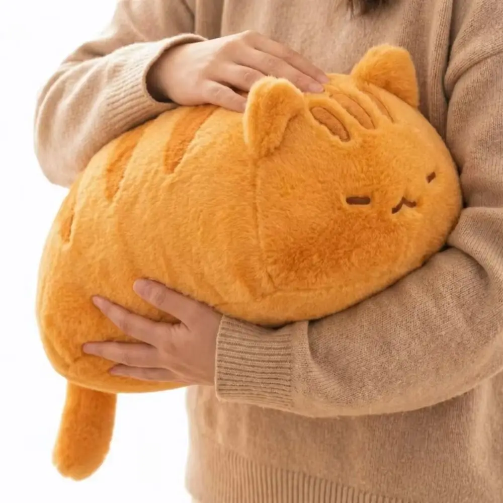 Giant Cat Stuffed Animals Fluffy Kitten Plushie Throw Pillow Kawaii Cat Stuffed for Friends 5