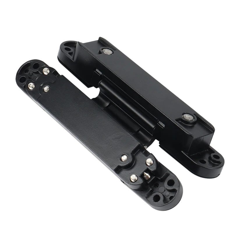 3D Adjustable Concealed Wood Door Mute Cross Hinge Adjustable Concealed Gate Self Closing Heavy Duty Hinges