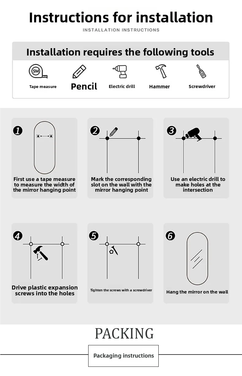 Mesa de tocador de escritorio, espejo de tocador de escritorio para dormitorio de estudiantes y mujeres, espejo cuadrado plegable grande para dormitorio, hogar