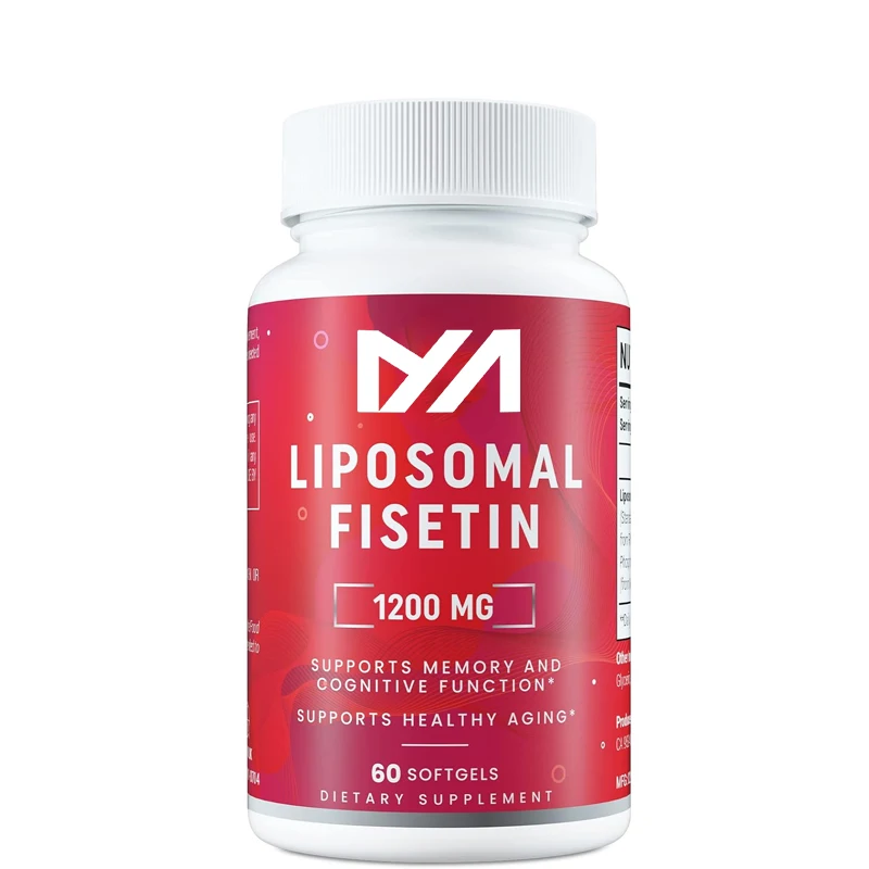 Liposome Fisetin Supplement - Adult Polyphenol Antioxidant, Similar to Apicin, Lutein, Quercetin