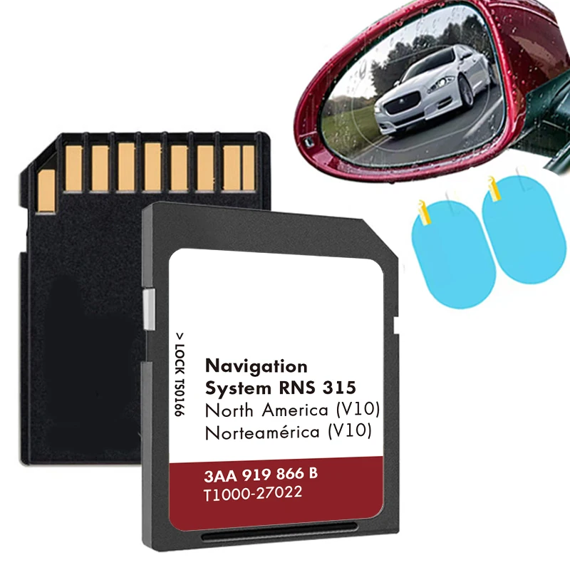 

for VW Beetle/GTI/CC/EOS/Golf/Jetta/Passat/Tiguan Vehicle Update Canada USA Mexico Maps GPS Sat Nav 8GB SD Card 2018 Navigation