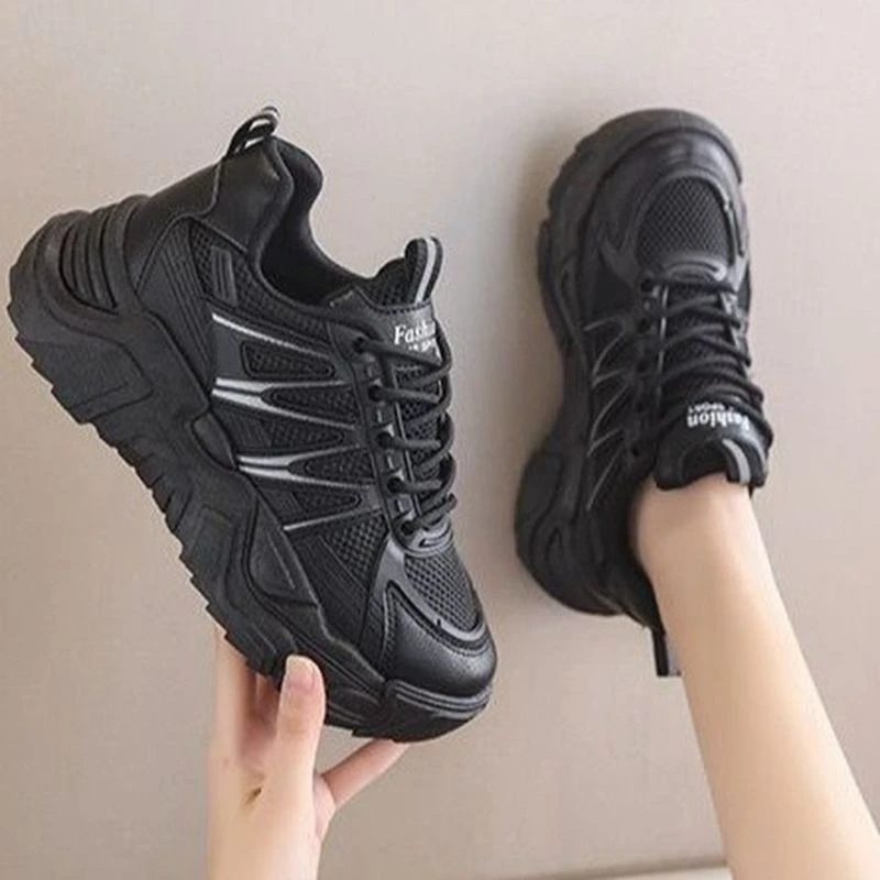 2026 Spring Summer Women's New Fashion Breathable Mesh Sneakers Casual Sports Shoes Women Comfortable Walking Shoes Trendy
