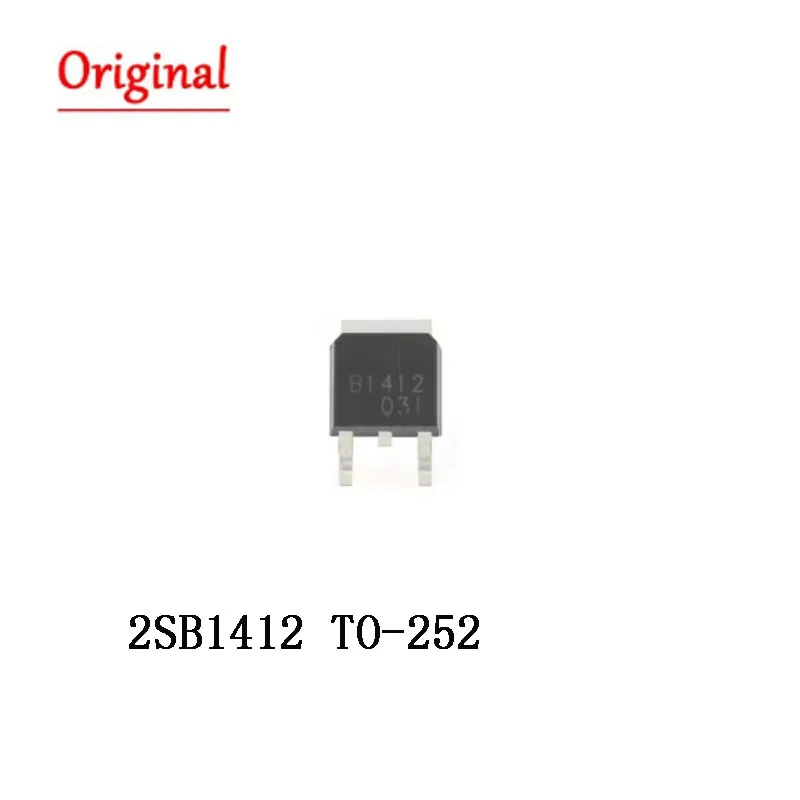 10pcs 2SB1412 5A30V B1412 TO252 PNP transistor Commonly used computer new in stock