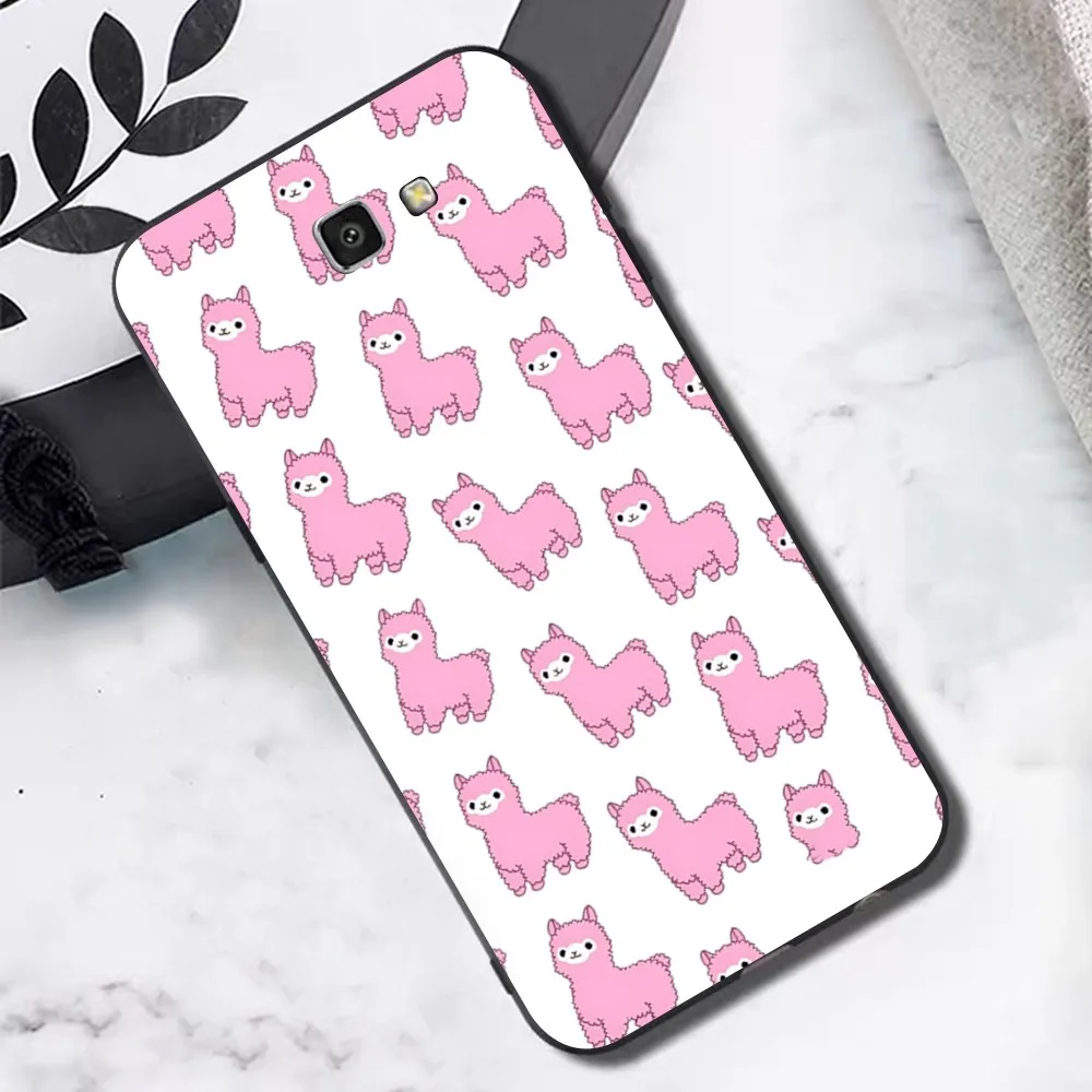 Kawaii Cute Llama Alpaca Animals Phone Case For Samsung J 7 Plus 7core J7 Neo J6 Plus Prime J6 J4 J5 Mobile Cover