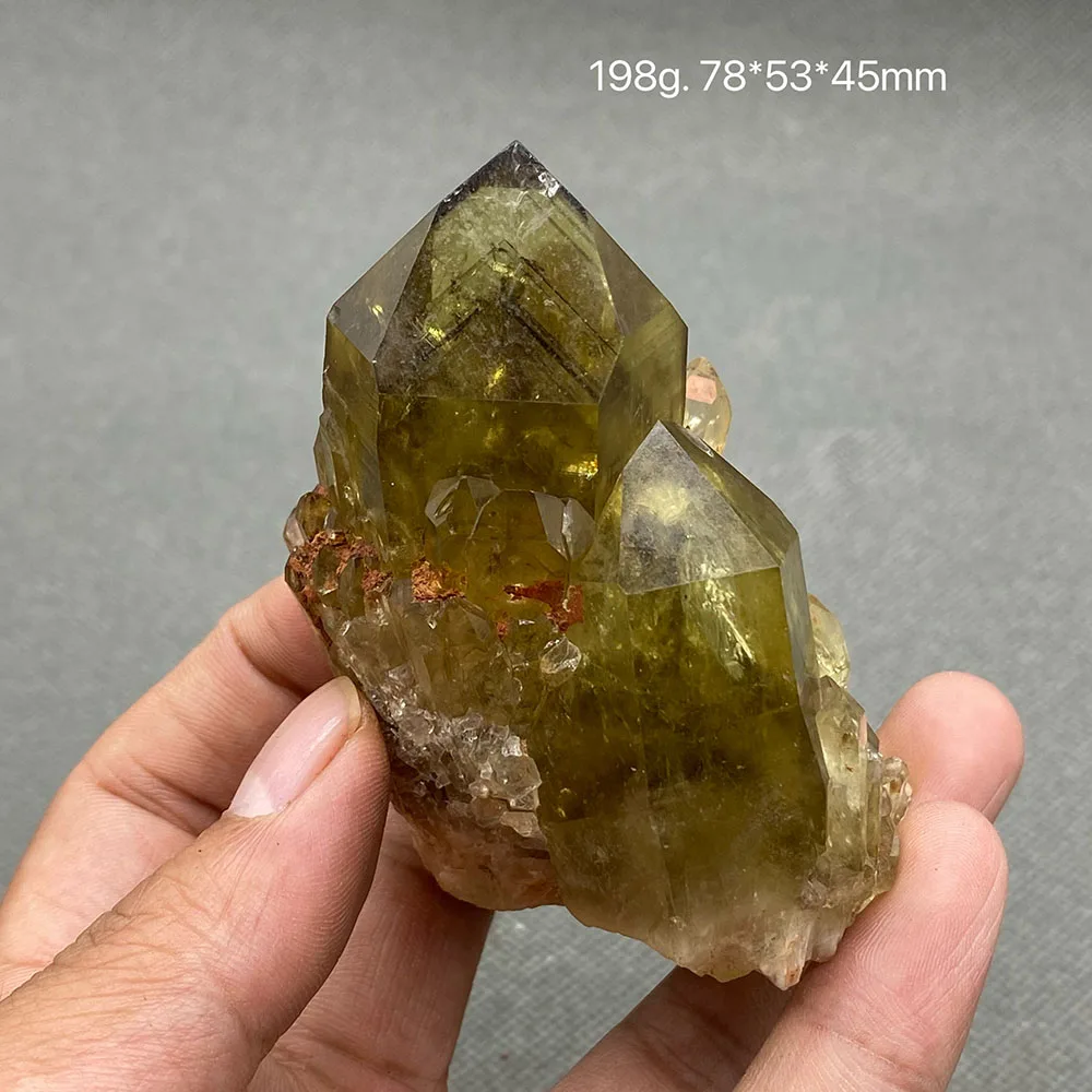 100% natural yellow crystal rough ore crystal specimen origin Congo
