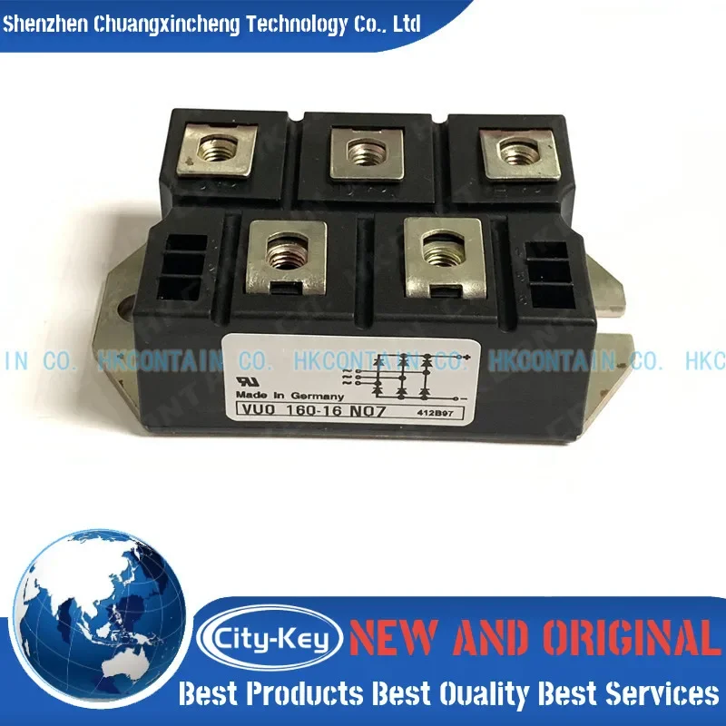 New and Original VUO120-12NO1 VUO121-16NO1 VUO160-02/04/06/08/12/14/16/18NO7 IGBT MODULE