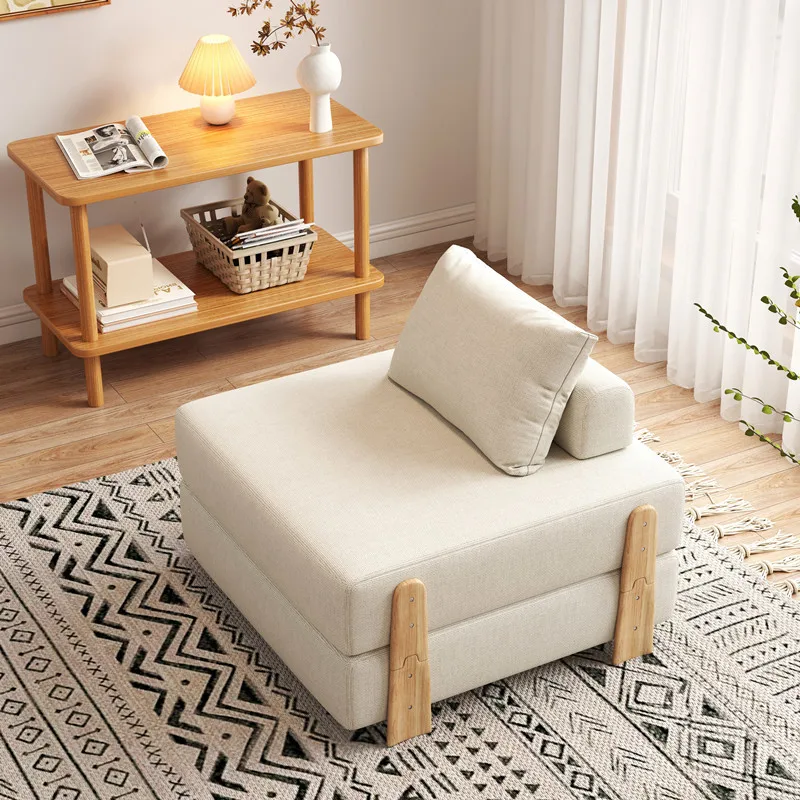 Versatile Lounger Sofa Bed Foldable Minimalist Style Easy Operation Multifunctional Sofa Bed for Daybed