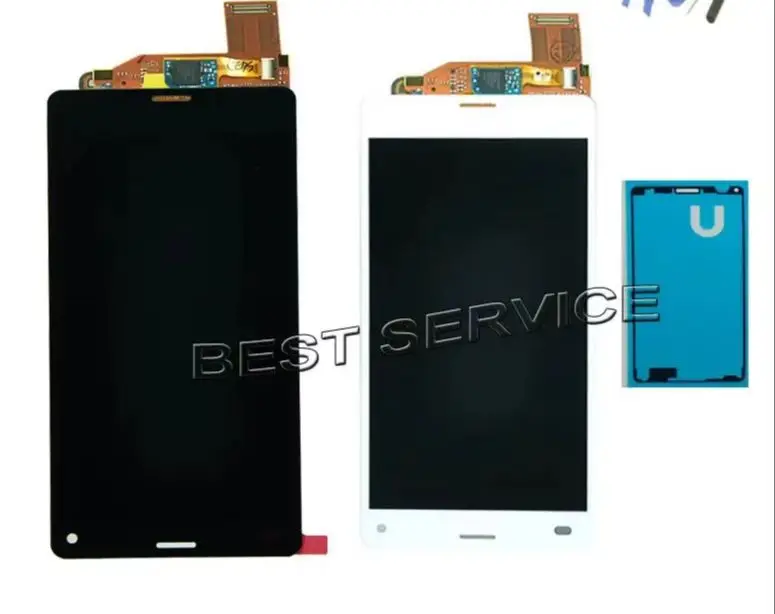 4.6 polegadas para sony para xperia z3 display lcd compacto z3 mini lcd d5803 d5833 tela de toque digitador assembléia + adesivo + ferramentas