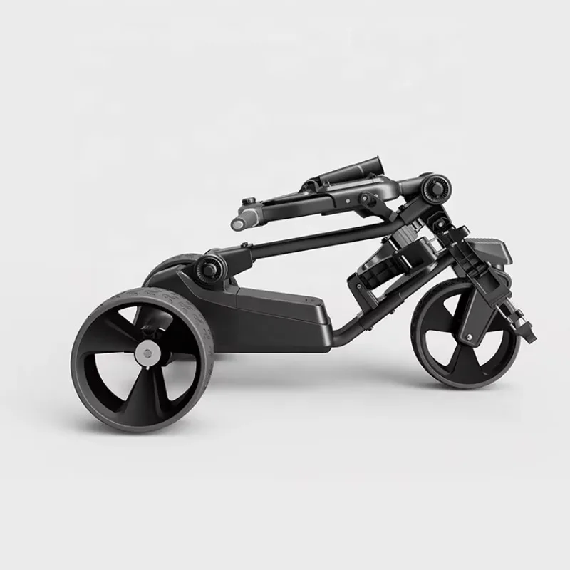 Folding Golf Cart High Quality Push 3 Wheel Golf Cart