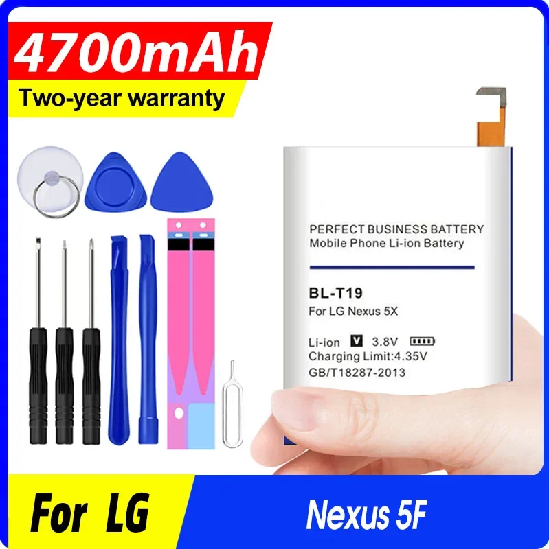 4700mah Blt19 BL-T19 Battery for Lg Nexus 5x H790 H791 H798