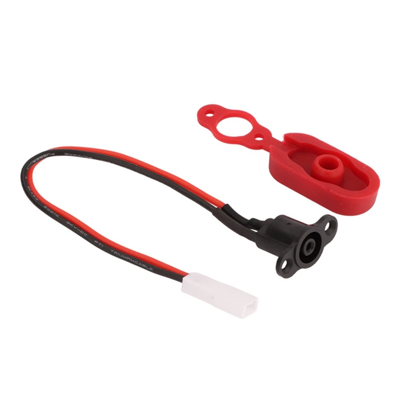 

M365 Electric Scooter Accessories Charging Port Plastic Waterproof Head Waterproof Plug Complete Set