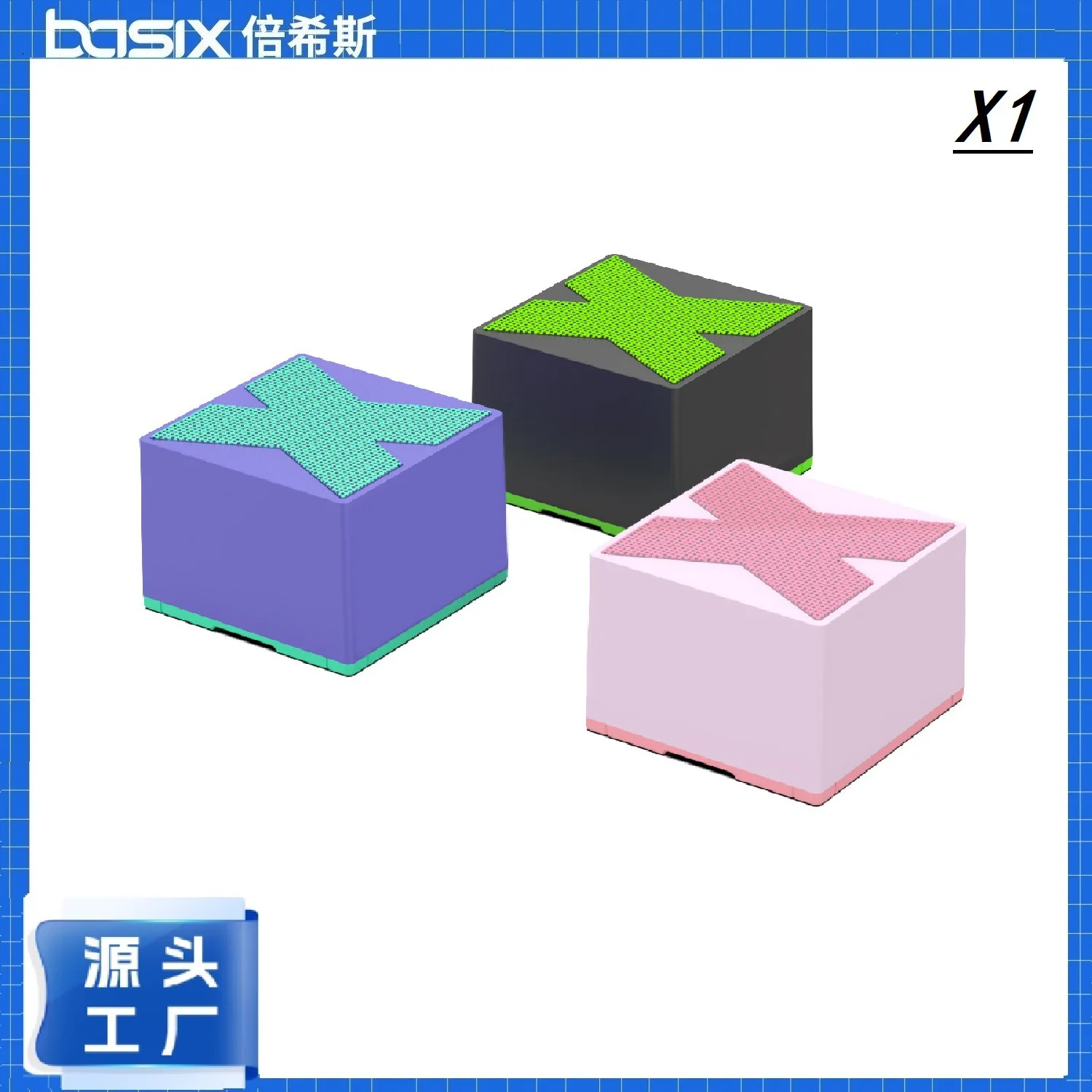 

Beixi Factory X1 Bluetooth Speaker Wireless Smart Outdoor Portable Mini Audio New Product Creative Gifts