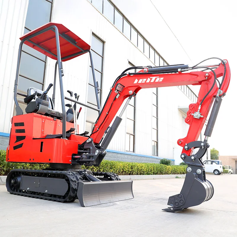 Agriculture 1 Ton Digger Mini Bagger Excavator Small Hydraulic Crawler Excavators Customization digger CE/EPA/EURO5 Certificate