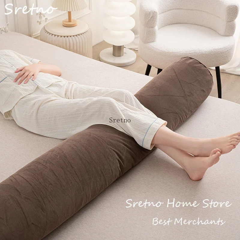 SRETNO Extended Pillow Side Sleeping Leg Clamp Bedroom for Pregnant Women Pillows for Sleeping, Sofa Cushions Home Decorations