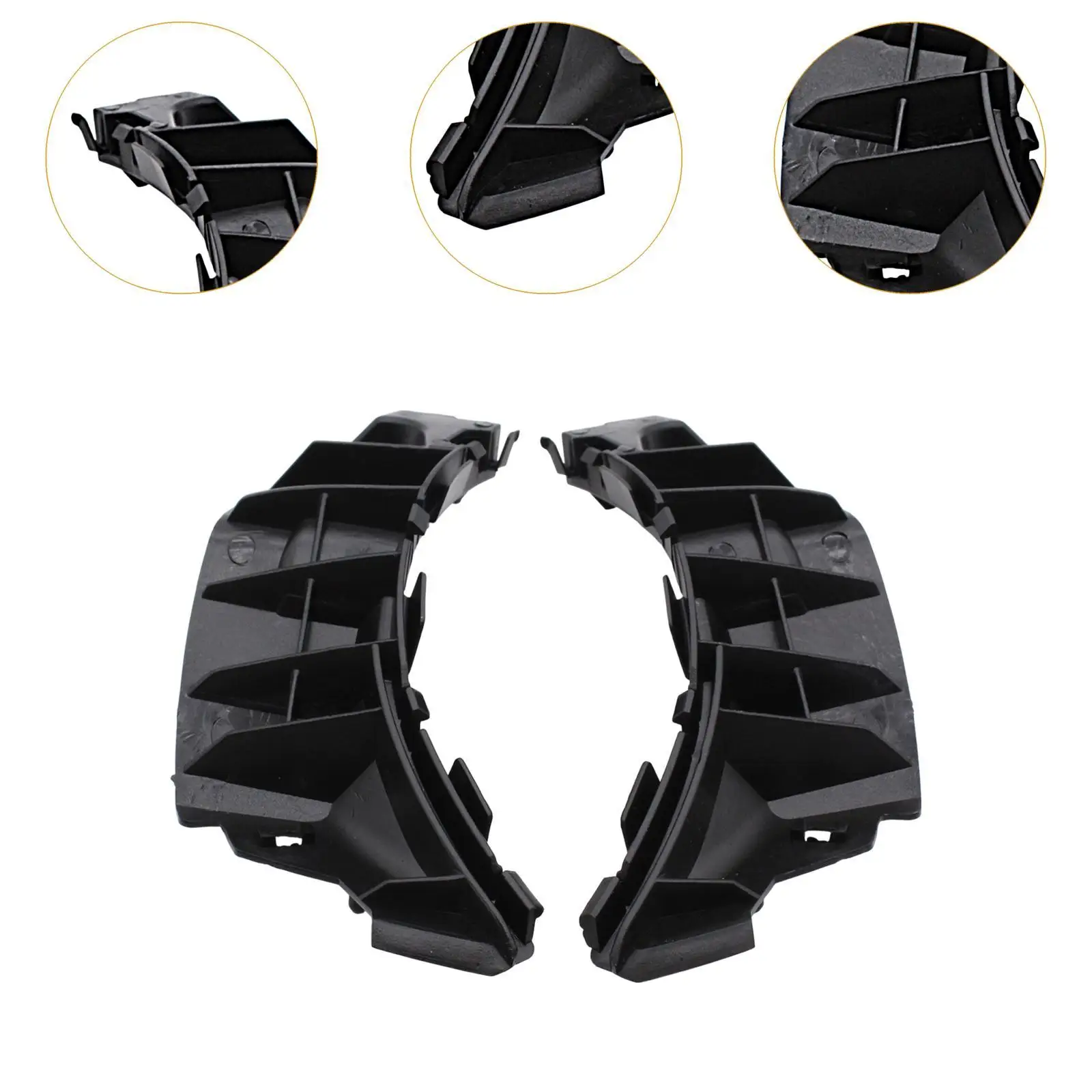 Front Bumper Bracket Set Premium Accessories for Peugeot 107 2005 -2014