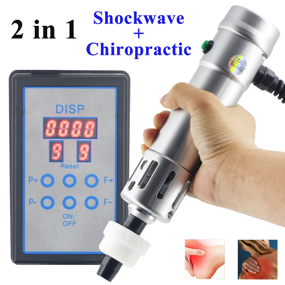 

Shockwave Therapy Machine Physiotherapy Chiropractic Tools Effective Sports Injury Muscle Soreness Body Massage Relaxation