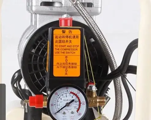 550W Powerful Air Compressor Mute Multifunctional Non-Oil Pump for Inflation And In-Shop Use