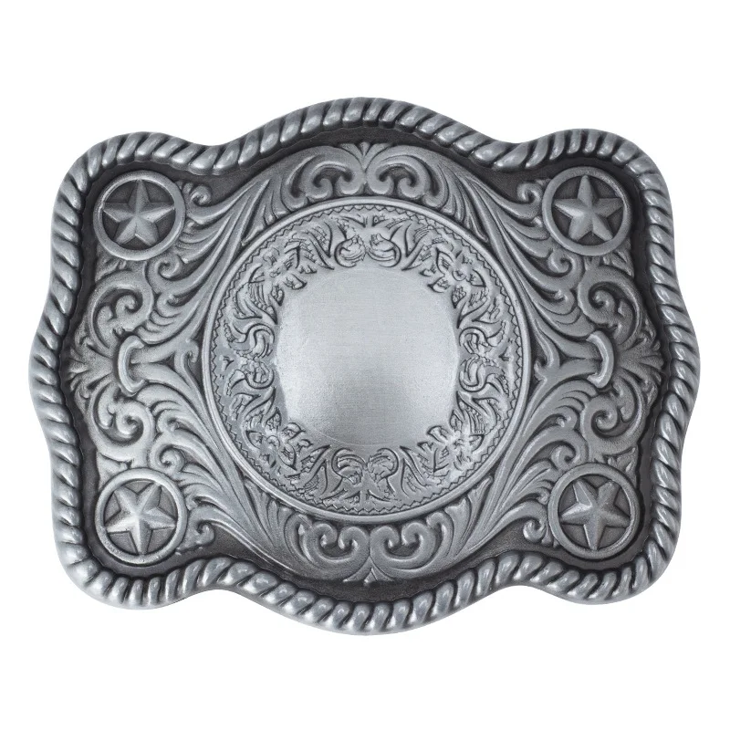 

Western Denim Cow Boy Of Faith Metal Belt Buckle For Men'S Jeans Belt Accessories Gift