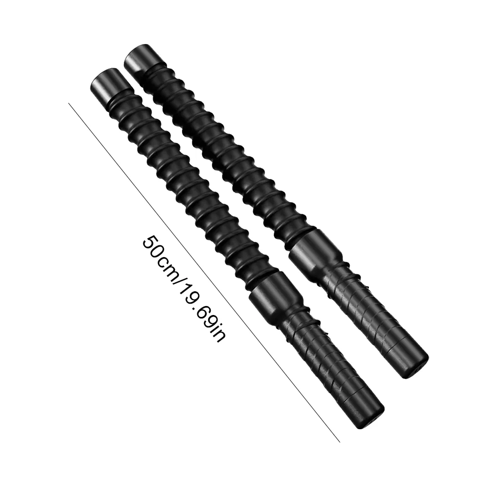 2Pc Strength Training Bar Ergonomic Fitness Grip Bar Biceps Triceps Strengthener Spring Arm Strength Expander Arm Muscle Trainer