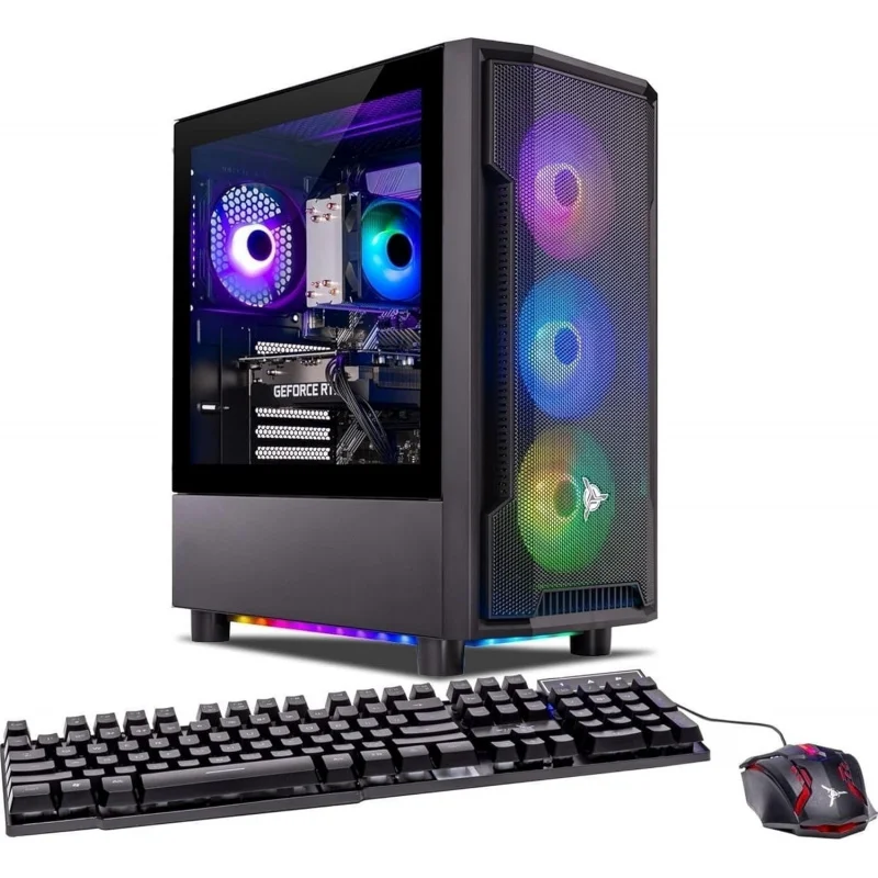 Shadow Gaming PC, Ryzen 7 7700 3.8GHz,  RTX 5060 Ti 16GB, 2TB Gen4 NVMe SSD, 32GB DDR5 RAM 6000, 650W G