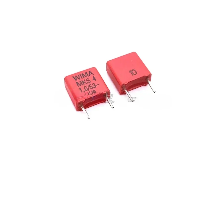 

5PCS/50PCS WIMA Film Capacitor 63V 1UF 105K 10% MKS4 Pitch=7.5mm Audio Capacitor