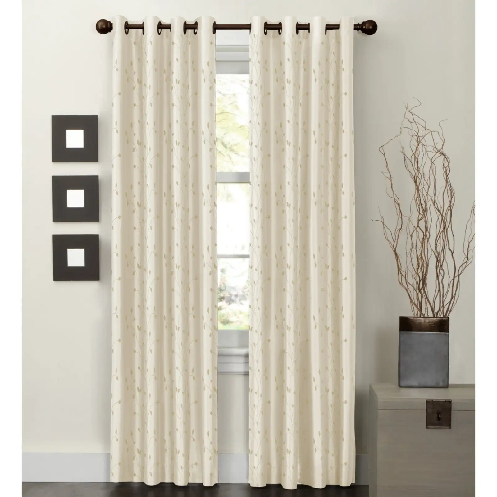 

Jardin Embroidered Thermal Lined Energy Window Panel