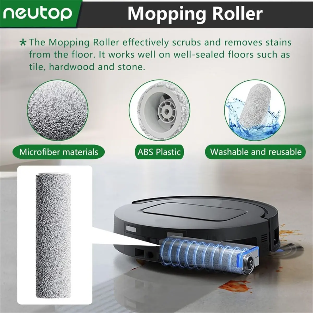 

Для T80 PRO OMNI/T80 OMNI робот-пылесос, сменный основный ролик, тканевая швабра, боковая щетка, мешок для пыли, HEPA-фильтр