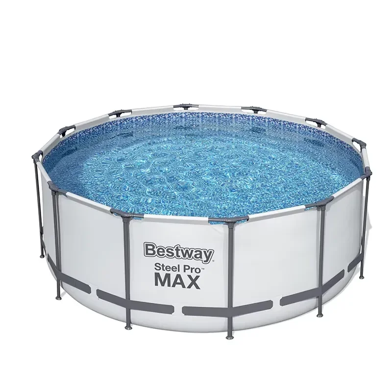 56420 3.66mx1.22m Family Size Round Metal Frame Swimming Pools